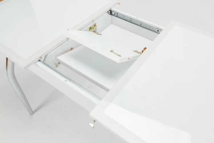 Стол обеденный Чикаго КЗ(6191) белый,крокодил супер белый_2