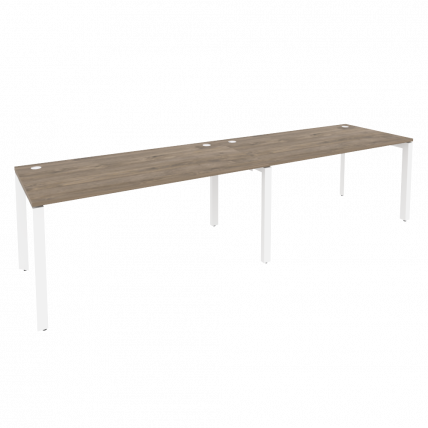 Рабочая станция на П-образном м/к ONIX O.MP-RS-2.4.8 Тиувуд Темный/Белый_0