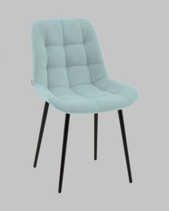 Стул Флекс N велюр светло-голубой_7