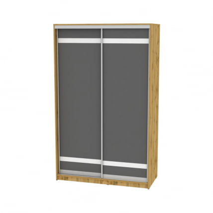 Шкаф-купе Б-230х135х60-2(ДВ-Графит-Д9Д9) / B-230х135х60-2(ДВ-Графит-D9D9)_0