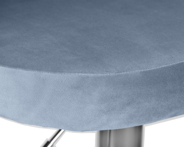 Стул барный ДОБРИН МИЛАНА (пудрово-голубой велюр (МДЖ9-74)) 2 шт / DOBRIN MILANA (MJ9-74))_8