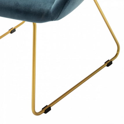 Стул Кент Диаг блуе/Линк золото / Kent Diag blue/Линк_2