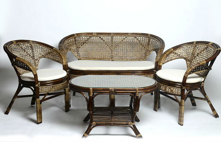 Комплект Пеланги с 2х местным диваном, подушки на молнии Pelangi 02/15-5 олива_0