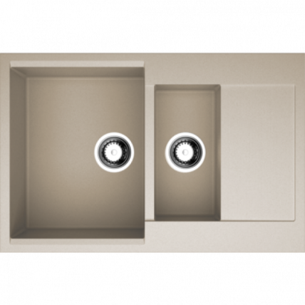 Мойка Omoikiri Daisen 78-2-Sa Artgranit/Бежевый_0