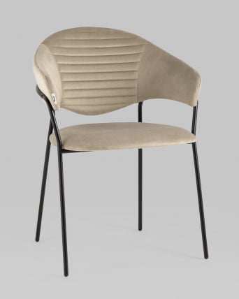 Стул Алексис велюр Капучино_1