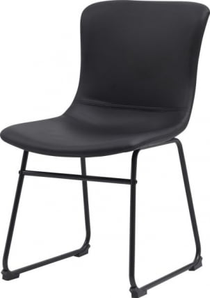 Кресло для посетителей Everprof Expo CF Экокожа Черный_1