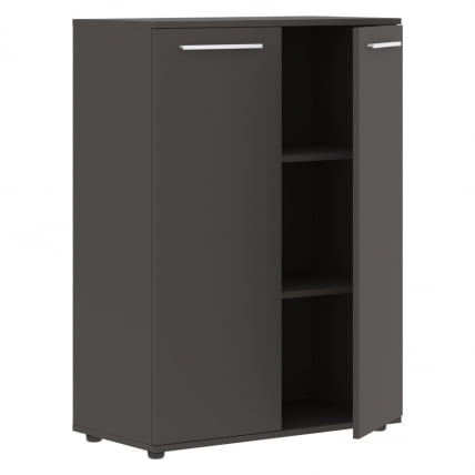 Шкаф с глухими средними дверьми EDIS EMCS 85.1 Мокко Белый Мокко_1