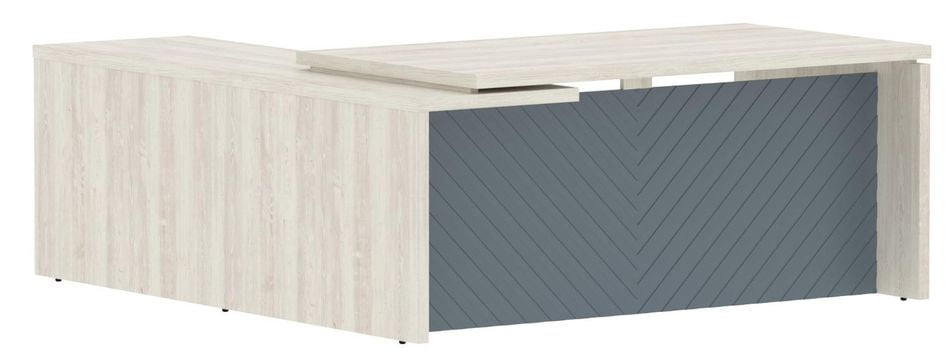 Стол руководителя правый Torr LUX TLCT 1820 R Сосна Эдмонд Серо-голубой_0