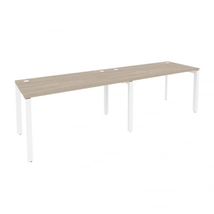 Рабочая станция на П-образном м/к ONIX O.MP-RS-2.3.7 Дуб Аттик/Белый_0