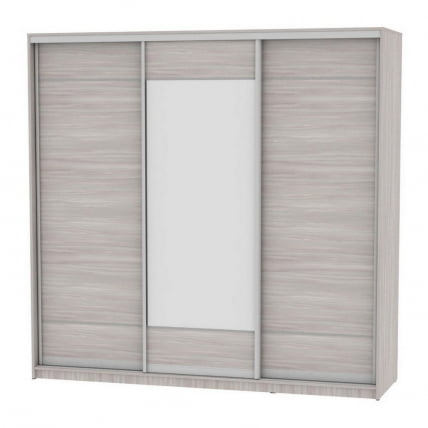 Шкаф-купе B-230х235х60-3(ЯШС-D7D8D7)_0