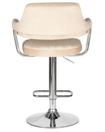 Стул барный DOBRIN CHARLY (бежевый велюр (MJ9-10)) 2 шт_5