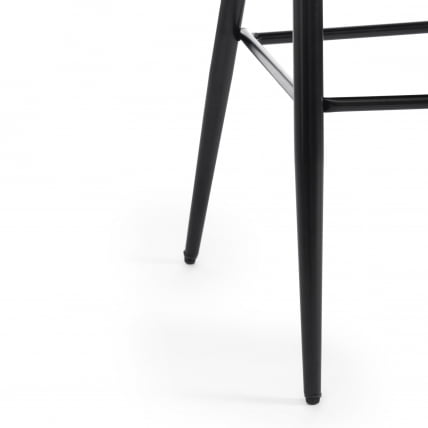 Стул барный FLAIR BAR (mod. 9018) экокожа/металл, 60 х 56 х 106 см , зеленый 14/черный_10