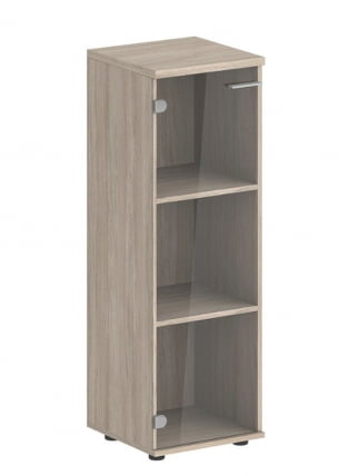 Шкаф средний со стеклом Sigma SG.804.OL.GL Дуб светлый_0