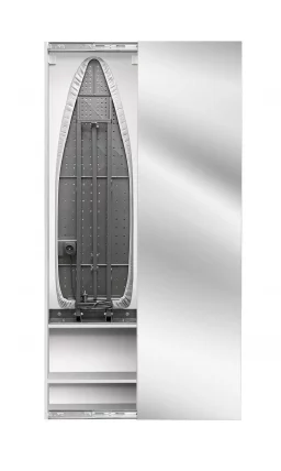 Шкаф со встроенной гладильной доской Iron Box Print (правый, купе) Венге_1