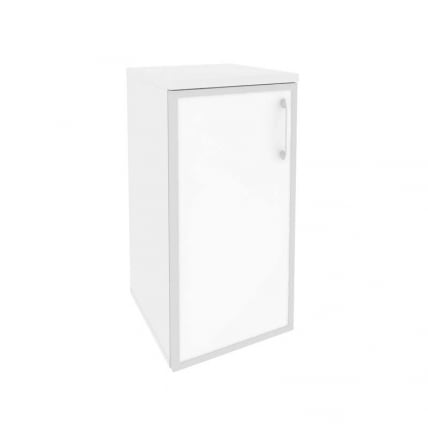 Шкаф низкий узкий левый ONIX O.SU-3.2R(L) white Белый Бриллиант_0