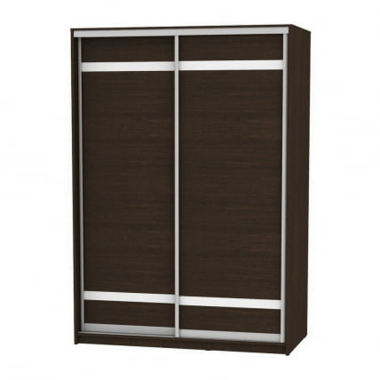 Шкаф-купе B-220х160х60-1(Венге-D9D9)_0