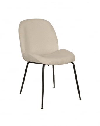Стул Beetle велюр Бежевый_0