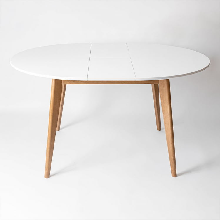 Стол обеденный Орион Plus 100x100 Морилка Дуб натуральный Морилка Орех_4