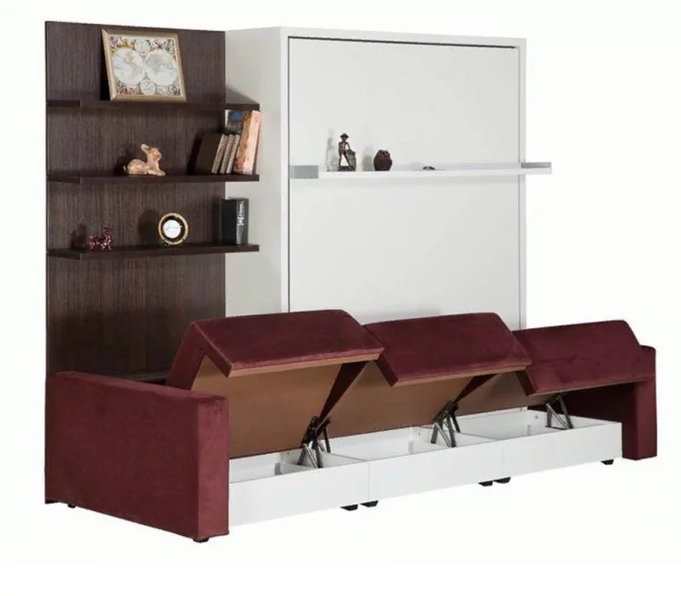 Мебель-трансформер Смарт 1 3-в-1 1600 левый Дуб молочный_1