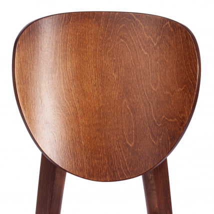 Стул DIAMANTE мягкое сидение бук, 42x42x85см, коричневый, ткань Крекс Беж_6