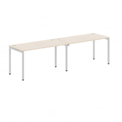 Стол двойной XTEN-S XWST 2870 Бук тиара/серый_0