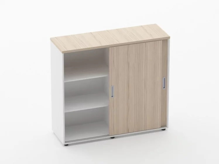 Тумба-купе высокая для рабочего модуля Deka 9.03.125 Туя/Белый_1