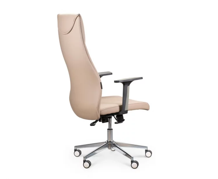 Кресло офисное Валенсия WH022-mokkaPU экокожа Мокка_2