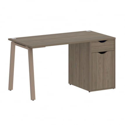 Стол письменный HOME OFFICE VR.SP-3-138.1.A Вяз Благородный/Мокко металл_0