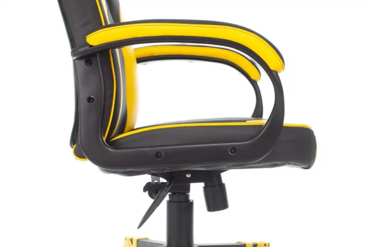 Геймерское кресло Zombie GAME 17 Черный-желтый_9