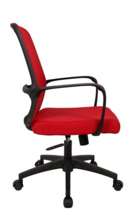 Операторское кресло Everprof Bamboo Сетка Красный_1