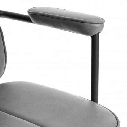 Кресло ALPHA иск. замша, Grey (Cерый)_7