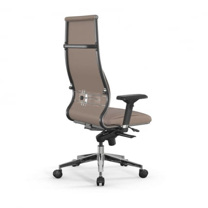 Кресло руководителя Мetta L 1m 46/4D Infinity Easy Clean (MPES) Комплект 2 Темно-бежевое_1