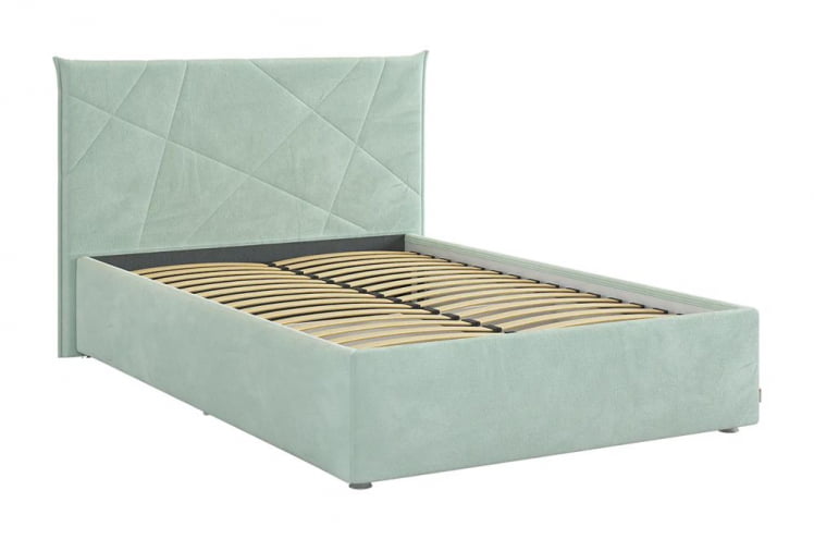 Кровать с основанием Квест 120х200 см ZO.KM1.2-03 мята (велюр)_0