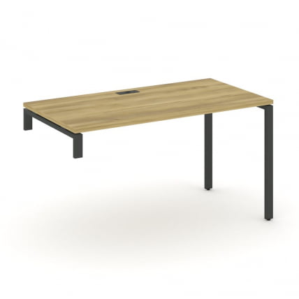 Стол надставка на опорную тумбу CONCEPT CN.OSN-001 Дуб Винченцо Антрацит_0