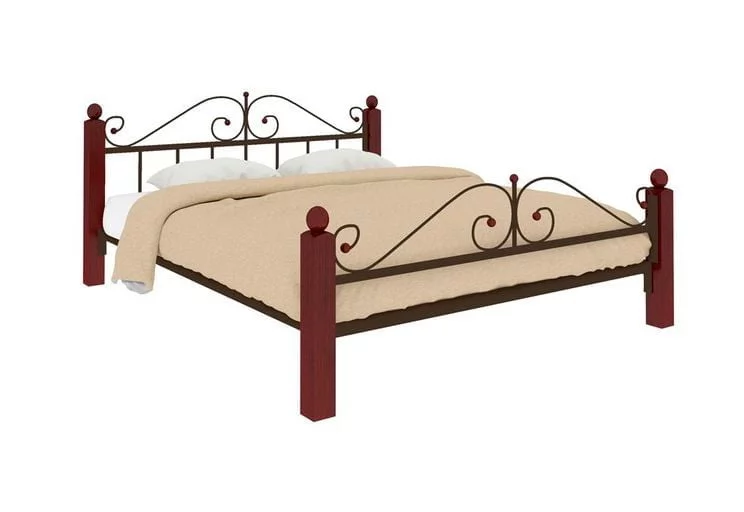 Кровать Диана Lux plus 1800х2000 Коричневая_0