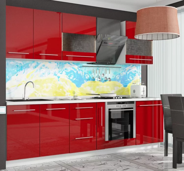 Кухонный гарнитур Ассорти №1 Вишня_0