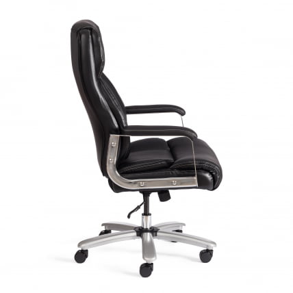 Кресло Atlant рецикл. кожа/иск. кожа, черный_1