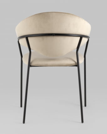 Стул Алексис велюр Капучино_4