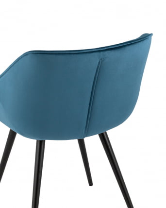 Стул Мэйсон New велюр Пыльно-синий_6
