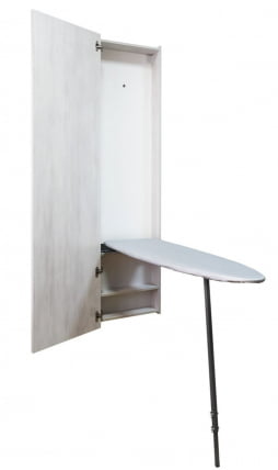 Шкаф со встроенной гладильной доской Iron Box Eco (левый) Беленый дуб_5