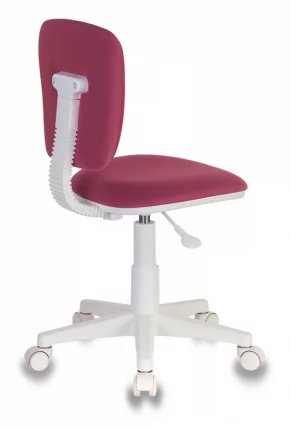 Кресло детское Бюрократ CH-W204NX (пластик белый) Розовый 26-31_3