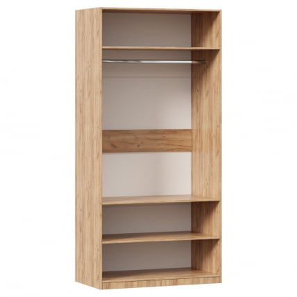 ПВ Шкаф двухстворчатый корпус Норд ЛД.677.070.000 Дуб золотой_0