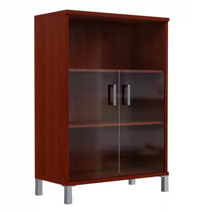 Стеллаж стекло тонированное В420.5 Бургунди_0