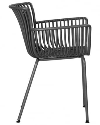 Стул обеденный ДОБРИН РОСС (темно-серый (ГР-04) без подушки) 4 шт / DOBRIN ROSS (GR-04)_4