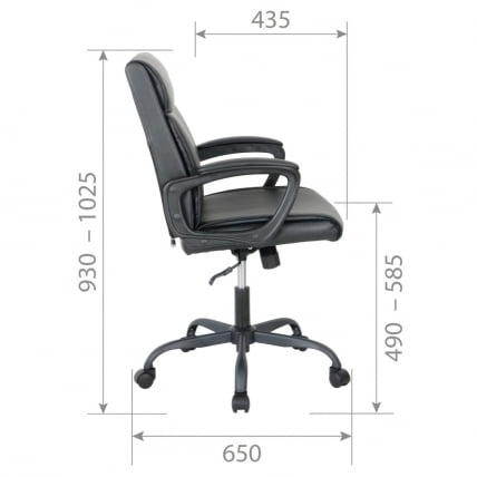 Офисное кресло CHAIRMAN CH303 Коричневый_5