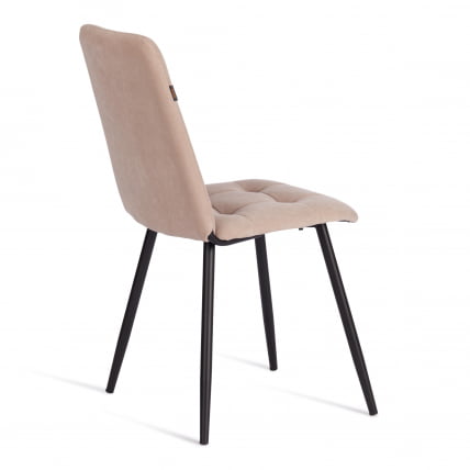 Стул обеденный Asti флок , 47х54х86, бежевый, 7_2
