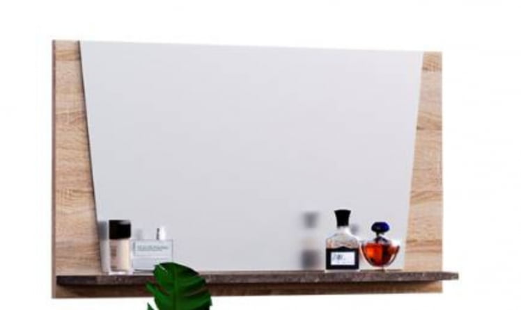 Зеркало Санремо ЗН-002 Дуб сонома светлый Ателье темное_0