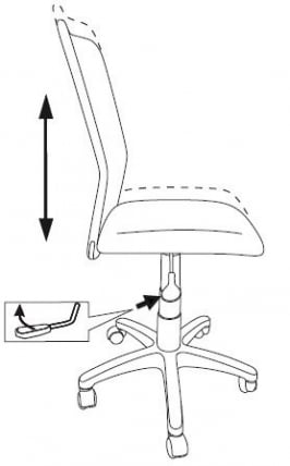 Кресло детское Бюрократ KD-9 (пластик белый) Розовый_5