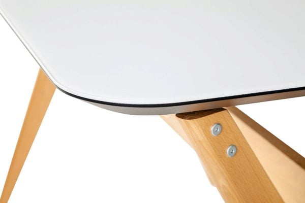 Стол раскладной Нарвик Glass 140-180 Automatic Natur/Light matte glass_13