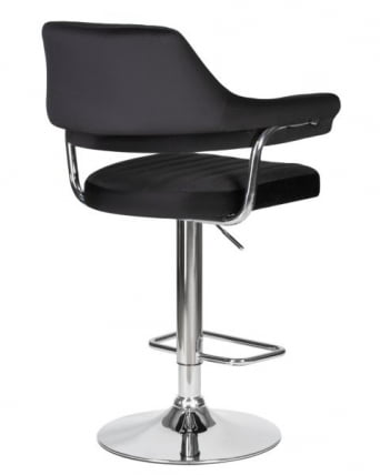 Стул барный DOBRIN CHARLY (черный велюр (MJ9-101)) 2 шт_4